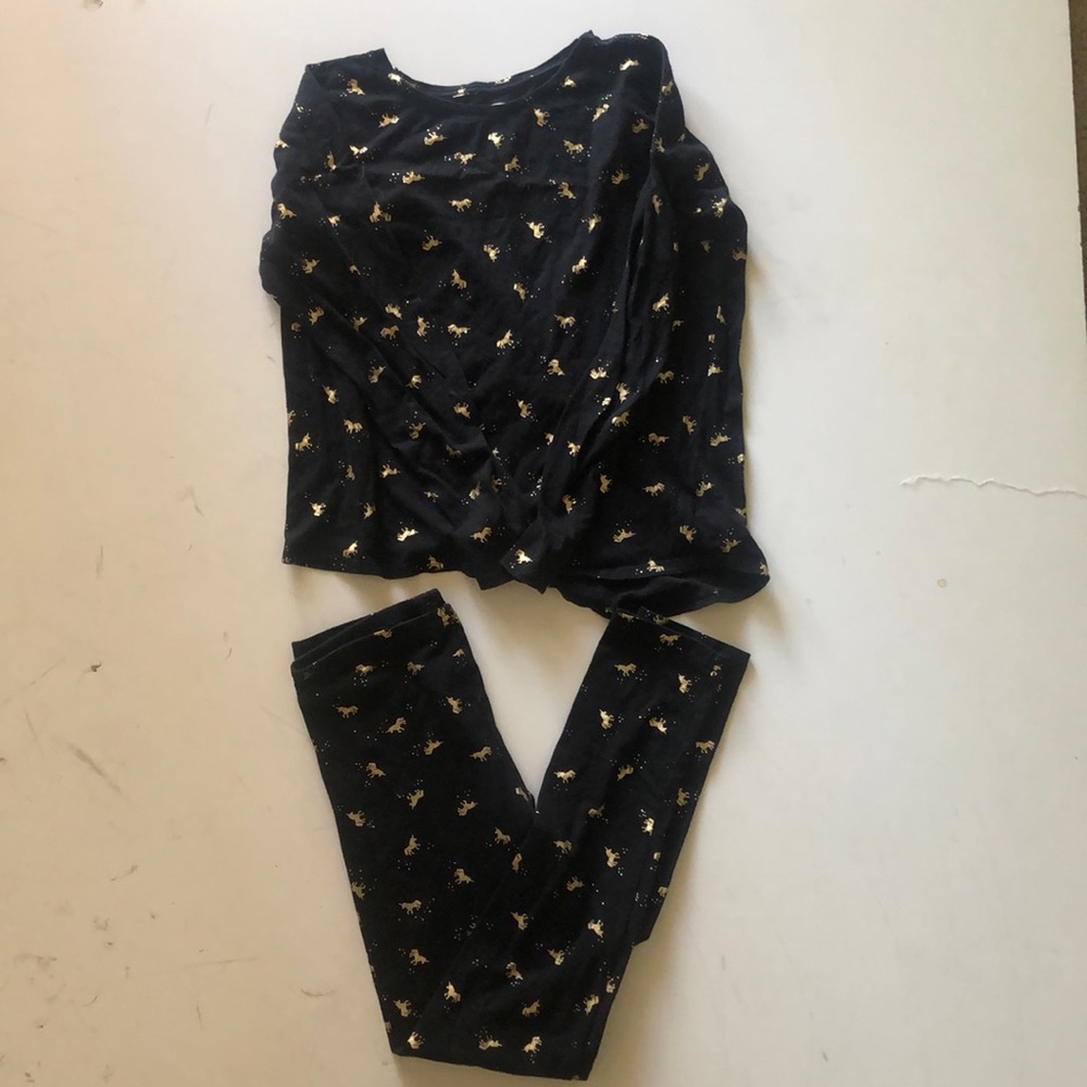 Old Navy UNICORN LEGGINGS girls XL